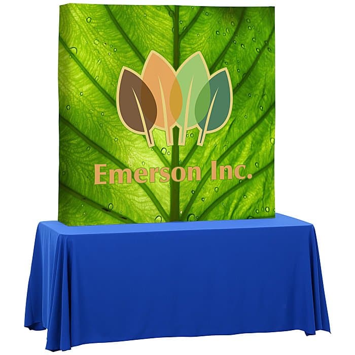 Premium Splash Tabletop Display - 5 feet - Wrap Graphic