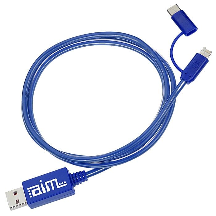 Shine Light-Up Duo Charging Cable