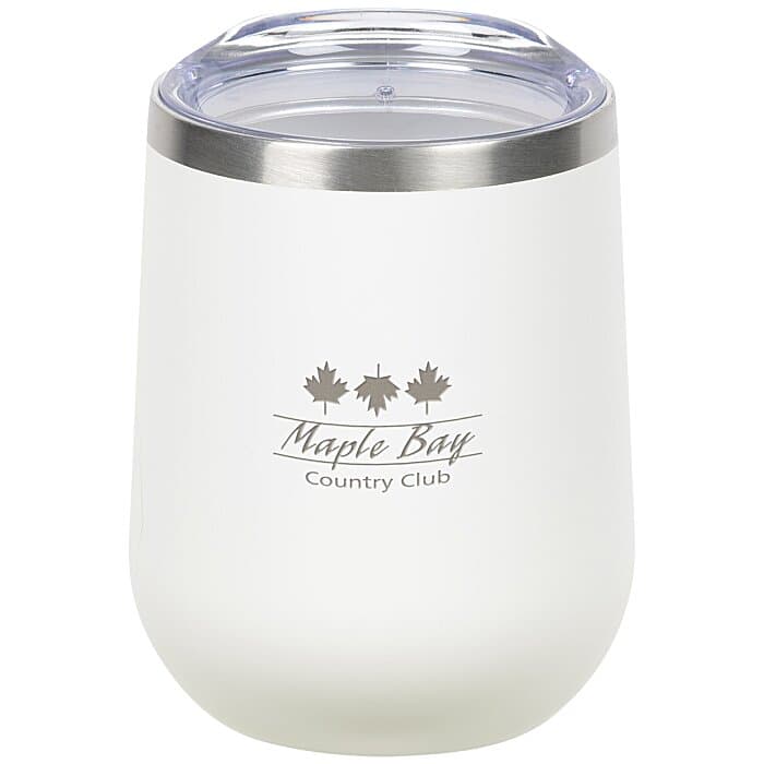 Vacuum Wine Tumbler - 12 oz - Laser Engraved