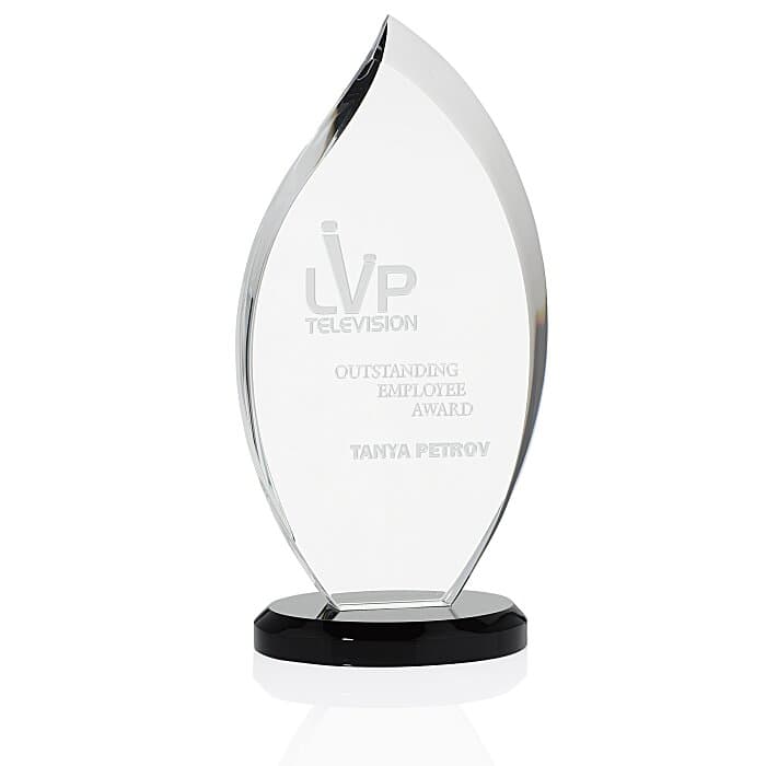 Innovation Crystal Award - 10 inches