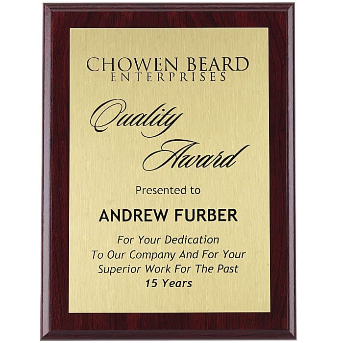 Juno Wood Plaque - 12 inches