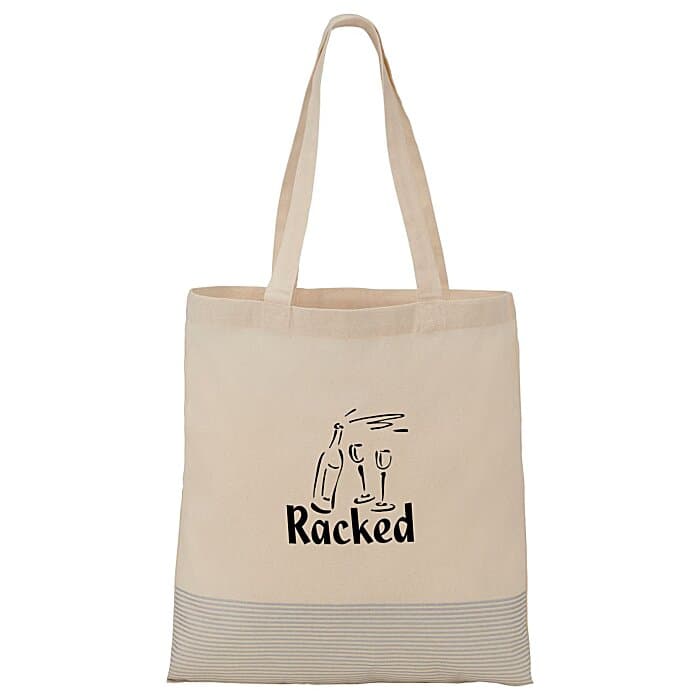 Silver Line Cotton Convention Tote