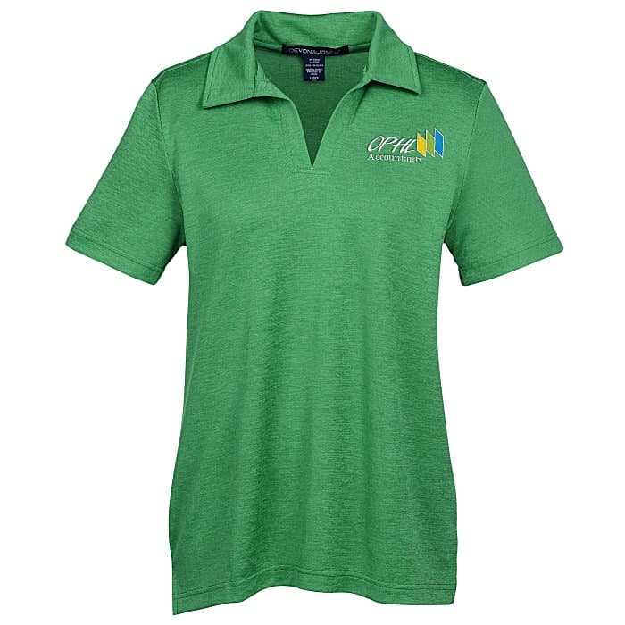 CrownLux Performance Heather Polo - Ladies'