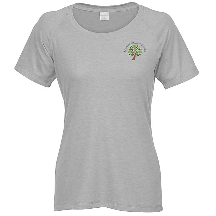 Voltage Tri-Blend Wicking T-Shirt - Ladies' - Embroidered