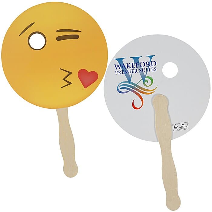Emoji Hand Fan - Kiss