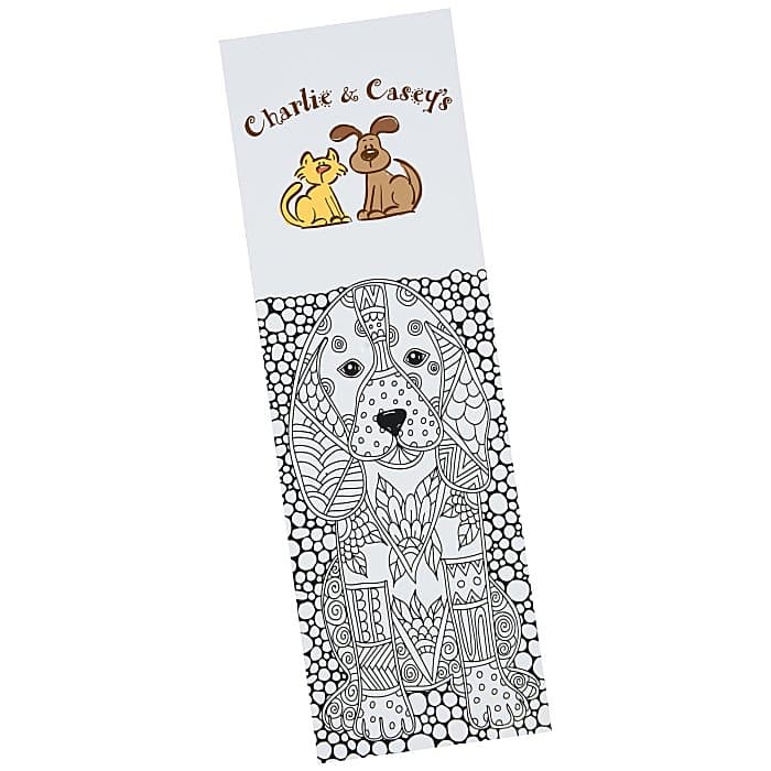 Coloring Bookmark - Animals