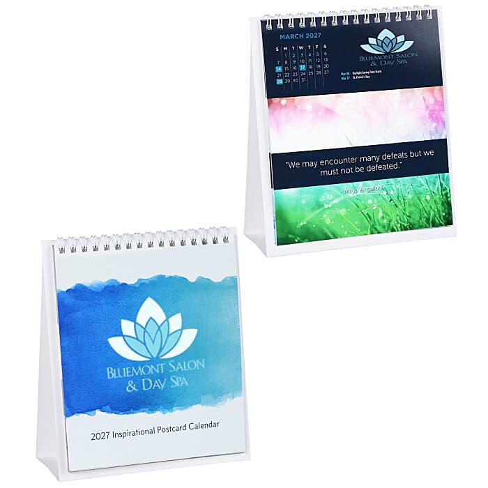 Postcard Desk Calendar - Inspirational