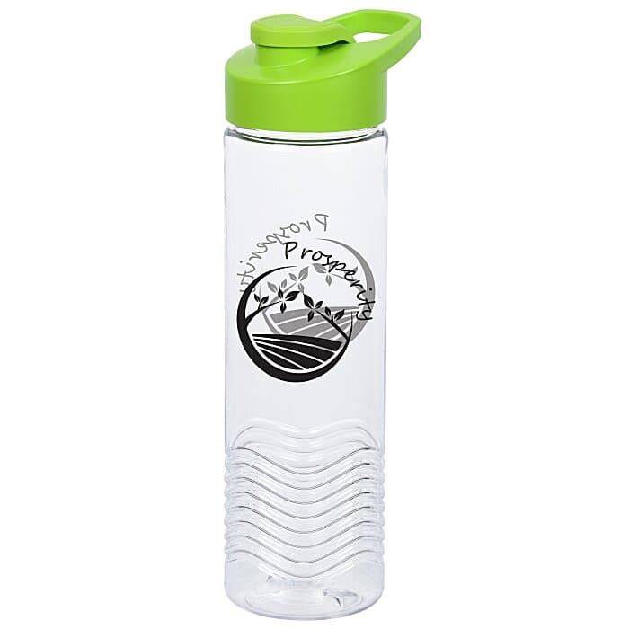 Clear Impact Twist Water Bottle with Flip Carry Lid - 24 oz