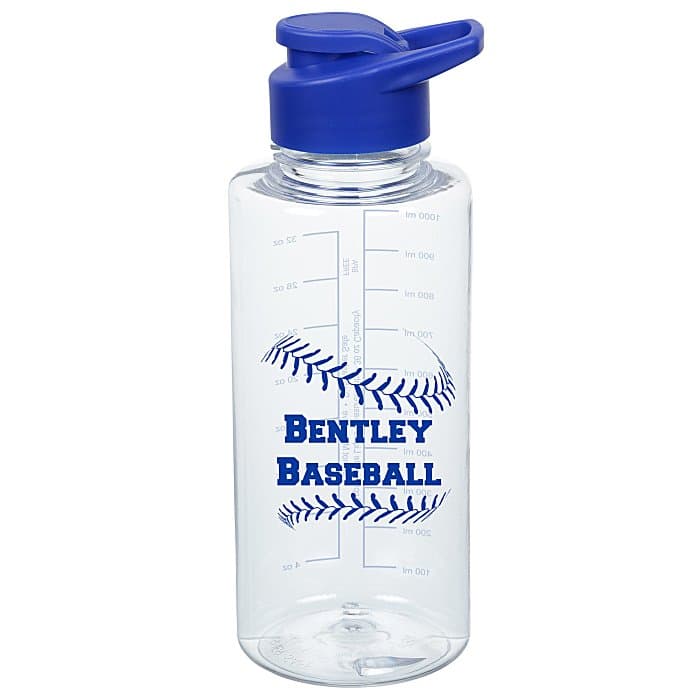 Clear Impact Mountain Bottle with Flip Carry Lid - 36 oz