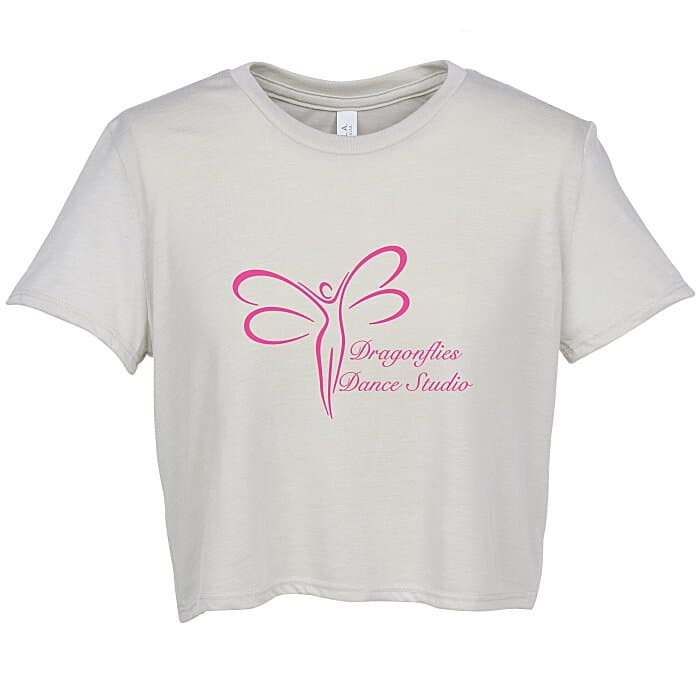 Bella+Canvas Flowy Cropped T-Shirt - Ladies'
