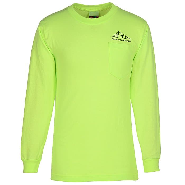 Bayside LS Pocket T-Shirt