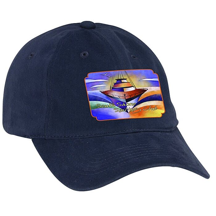 Brushed Cotton Unstructured Cap - Full Color