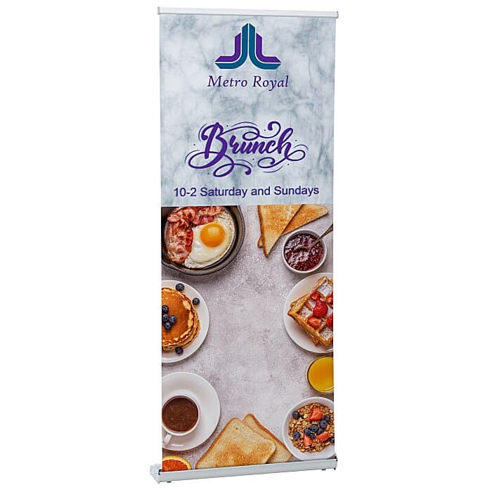 Stratus Retractable Banner Display - 31-1/2 inches