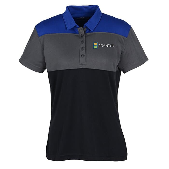 Buffalo Colorblock Performance Polo - Ladies'