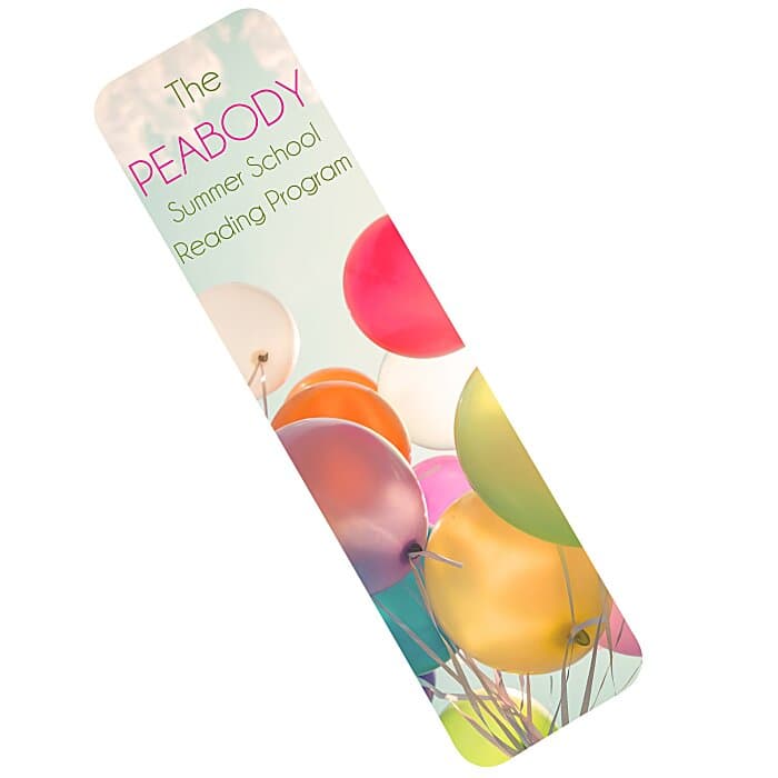 Full Color Flexible Bookmark - 8 inches x 2 inches