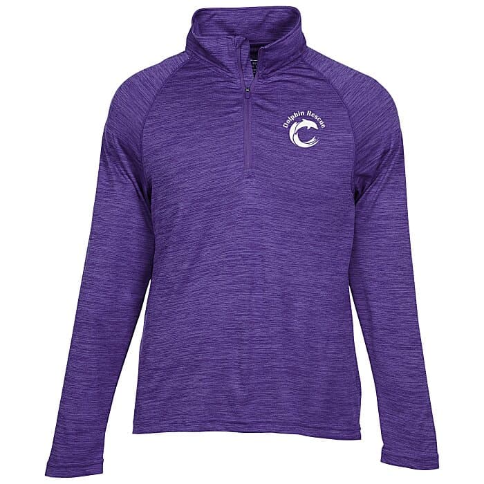Space-Dyed 1/4-Zip Performance Pullover - Men's - Screen