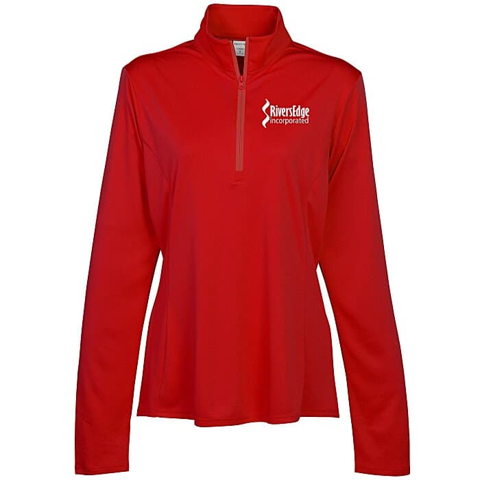 Defender Performance 1/4-Zip Pullover - Ladies' - Screen
