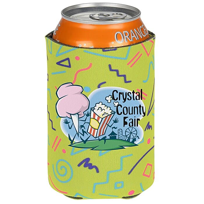 Pocket Can Holder - Confetti Triangles