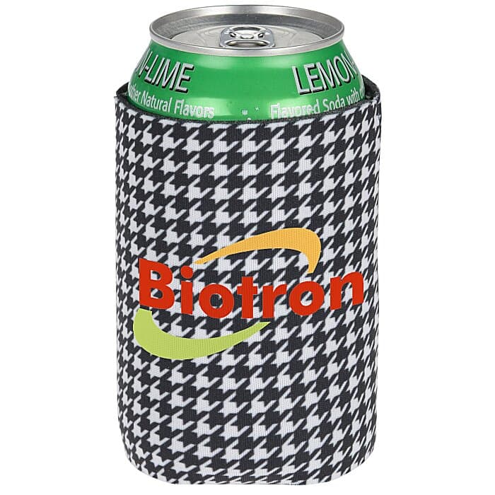 Pocket Can Holder - Houndstooth
