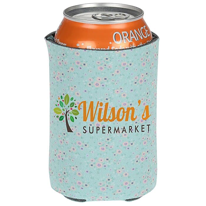Pocket Can Holder - Floral