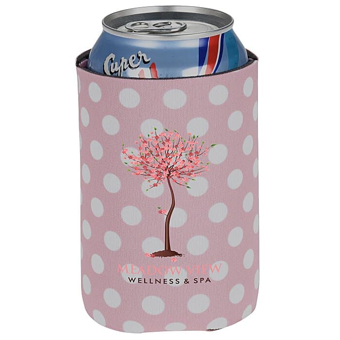 Pocket Can Holder - Polka Dots Big