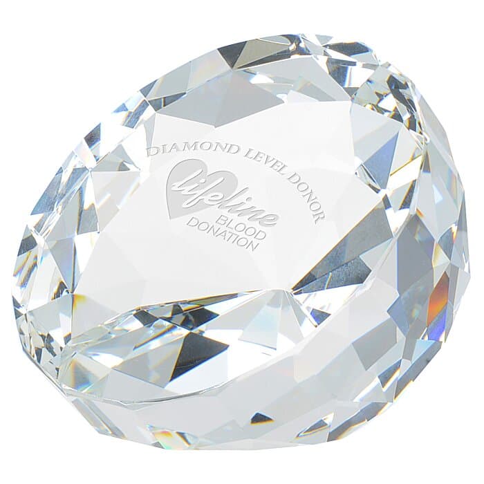 Brilliant Gem Crystal Paperweight