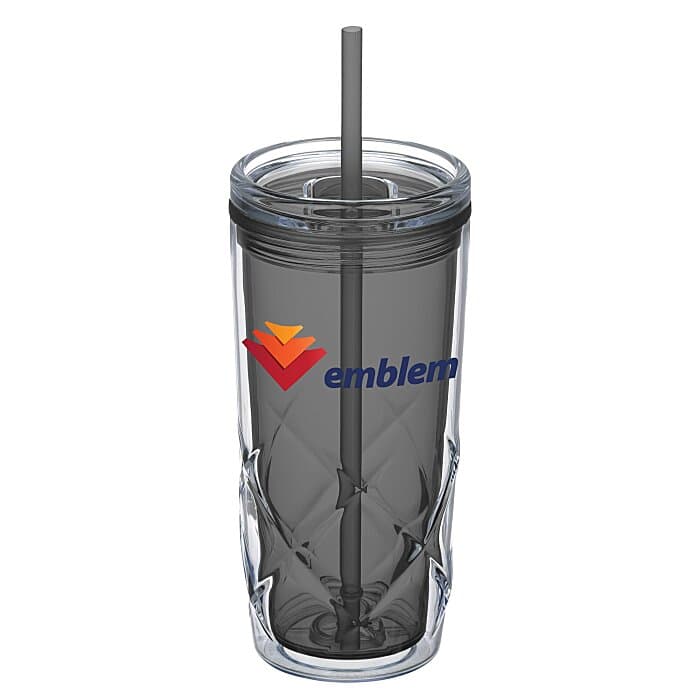 Refresh Simplex Tumbler with Straw - 16 oz - Full Color