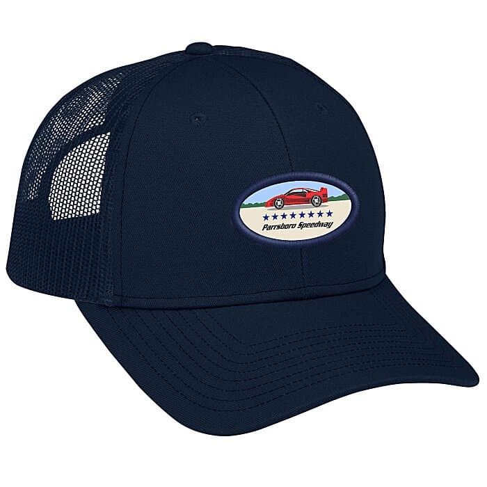 Transporter Snapback Meshback Cap - Full Color Patch