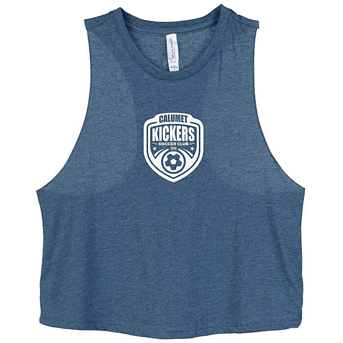 Bella+Canvas Cropped Racerback Tank - Ladies'