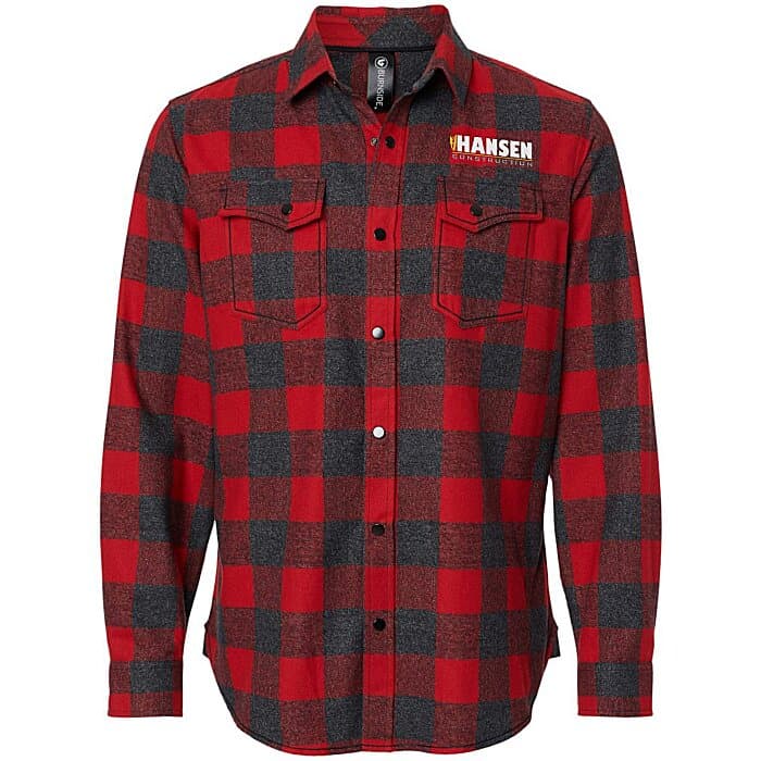 Burnside Snap-Front Flannel Shirt