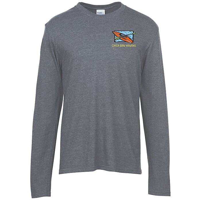 Team Favorite Blended LS T-Shirt - Men's - Embroidered