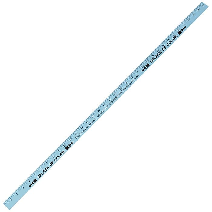 Colorful Enamel Yardstick - 1 1/8 inches x 1/8 inch
