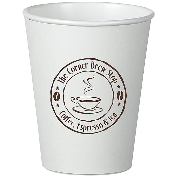 Insulated Paper Travel Cup - 8 oz - Low Qty