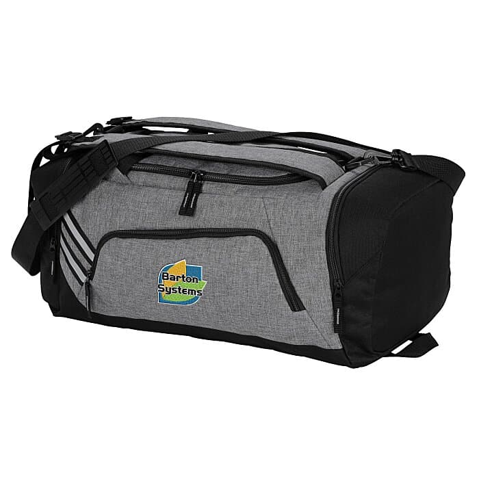 Graphite Convertible Duffel Backpack - Embroidered