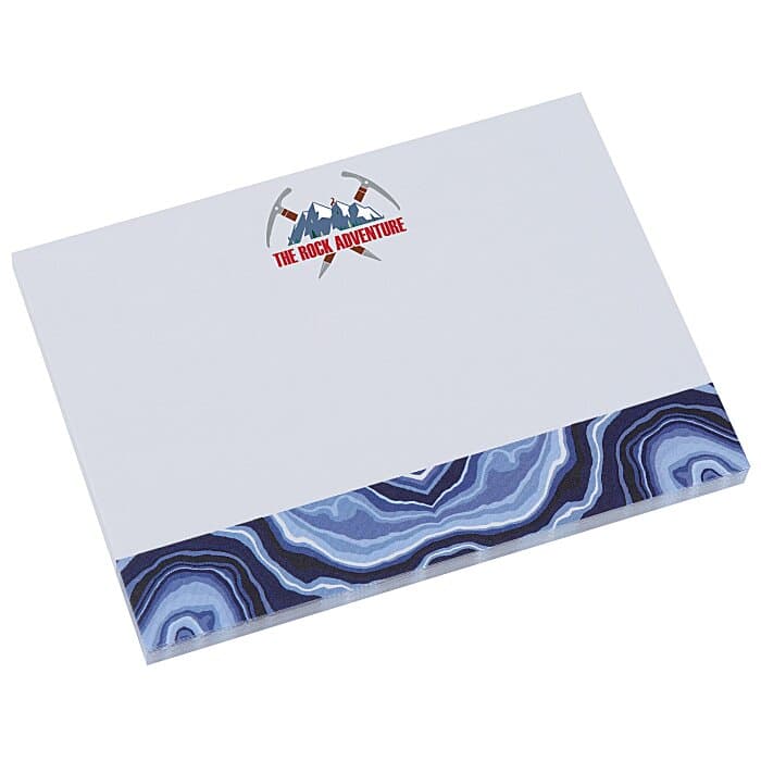 Souvenir Designer Sticky Note - 3 inches x 4 inches - Geode - 50 Sheet