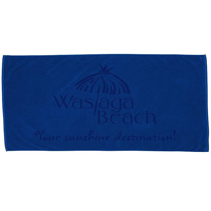 Midsize Velour Beach Towel - Colors