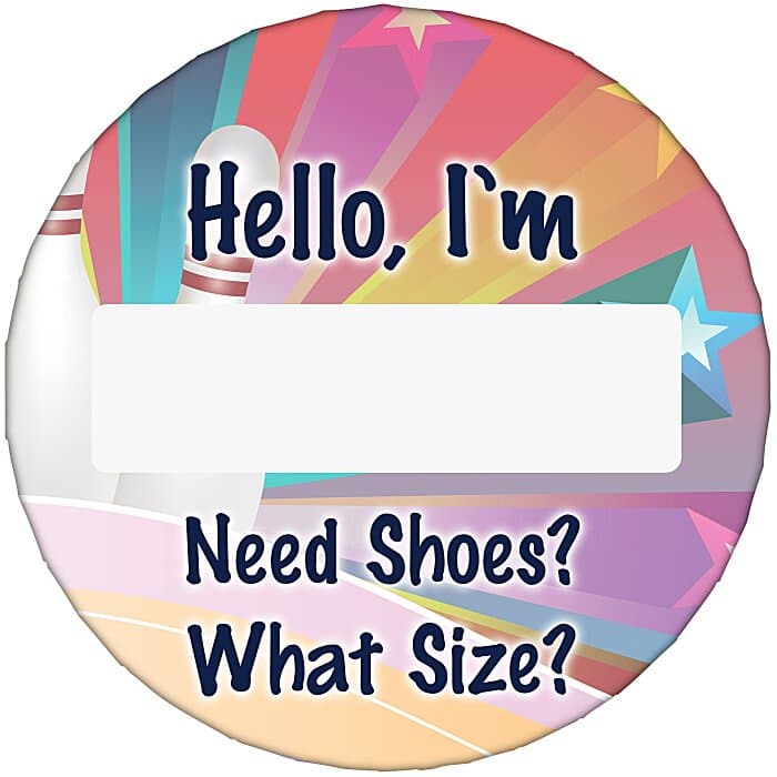 Matte Finish Name Badge - 2 1/4-inch Round