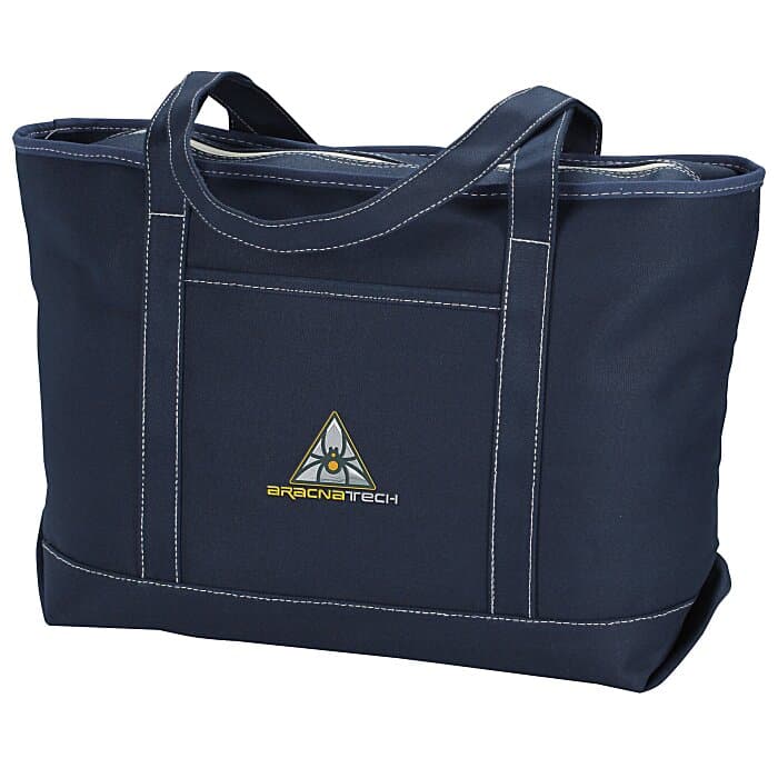 Yacht Tote - 14 inches x 24 inches - Embroidered