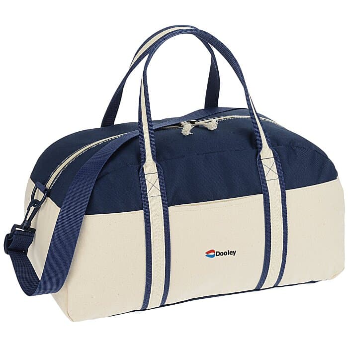Nantucket Cotton Weekender Bag - Embroidered