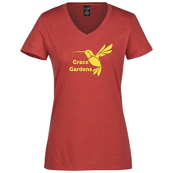 Allmade Tri-Blend V-Neck T-Shirt - Ladies'
