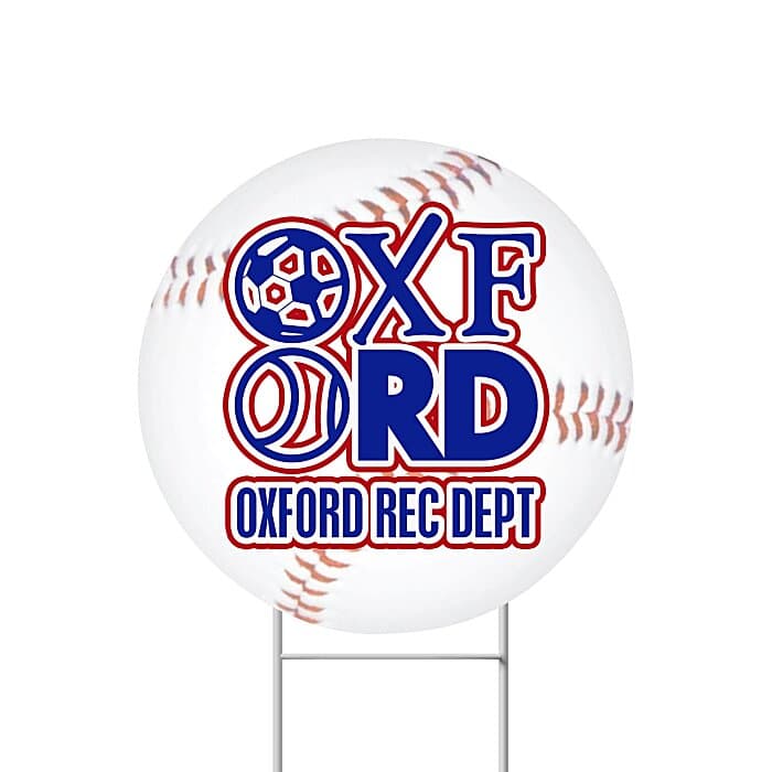 Sport Yard Sign - Baseball - 24 inches x 24 inches