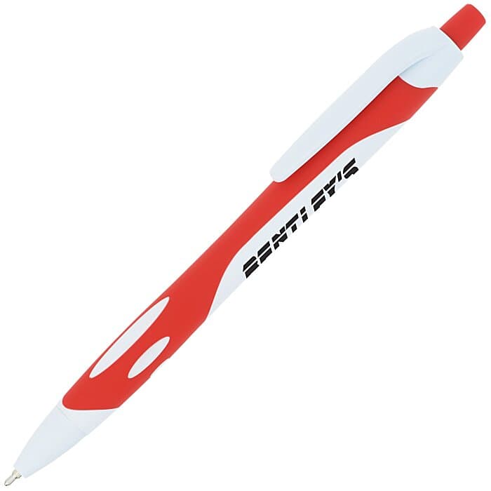 Sport Soft Touch Gel Pen - White