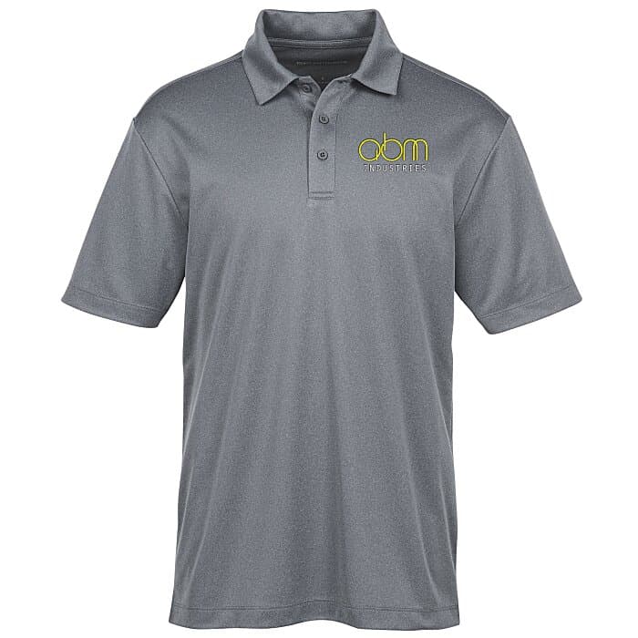 Heathered Silk Touch Performance Polo - Men's
