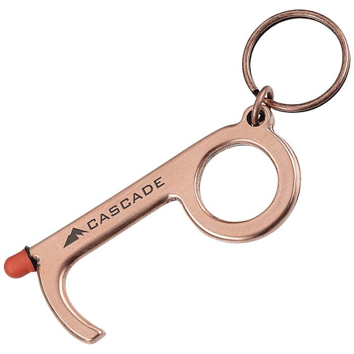 Touchless Keychain with Stylus