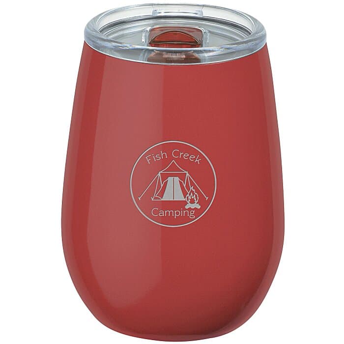 Refresh Vacuum Wine Tumbler - 10 oz - Laser Engraved