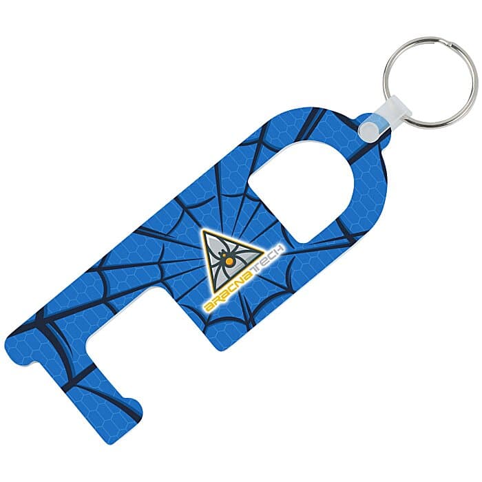 Touchless Door Opener Keychain - Full Color