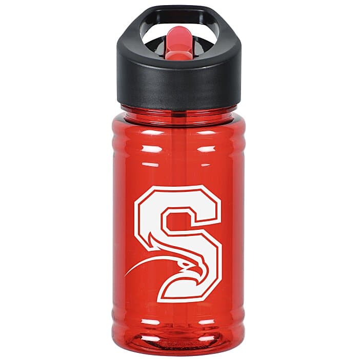 Breaker Bottle with Two-Tone Flip Straw Lid - 16 oz