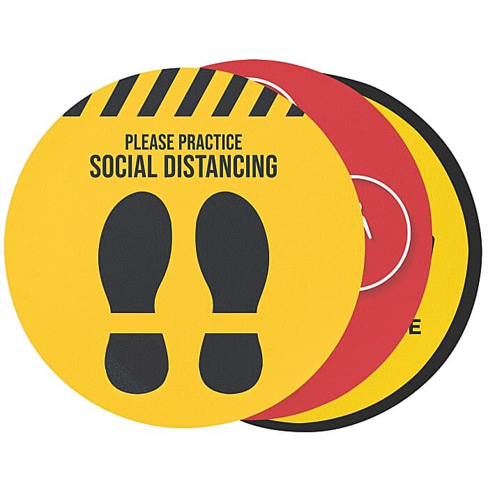 Indoor Surface Grip - Circles - Set of 3 - 12 inches