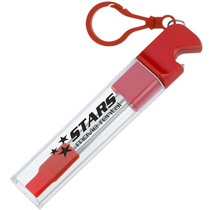 Carabiner Straw Kit with Bottle Opener