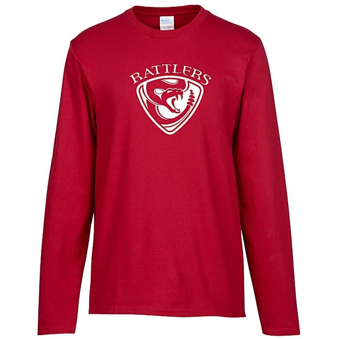 Ideal 6-oz Ring Spun Cotton LS T-Shirt